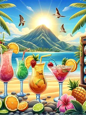 Hawaii Cocktails slot at Golden Clover Casino